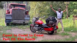 Motorcycle Camping Across America by Backroad and Byway - Part III: The South