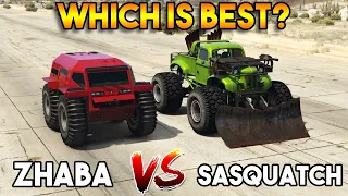 GTA 5 ONLINE : ZHABA VS SASQUATCH (WHICH IS BEST?)