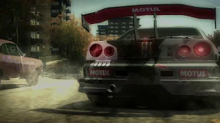 Need for Speed Most Wanted - Car Mods - Arkady Tsaregradsev Edition Nissan Skyline GT-R R34 Race