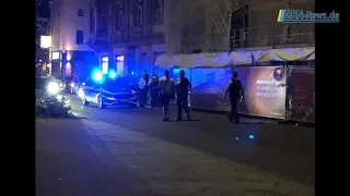 Mannheim Großeinsatz Polizei Festnahmen Fressgasse Höhe E5