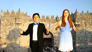 Pearls & Sapphires: David and Veronica sing "Yerushalaim Shel Zahav" #JerusalemDay #יוםירושלים