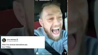 CONOR MCGREGOR REACTS TO JUSTIN GAETHJE VS TONY FERGUSON + CLOWNS KHABIB NURMAGOMEDOV & DUSTIN