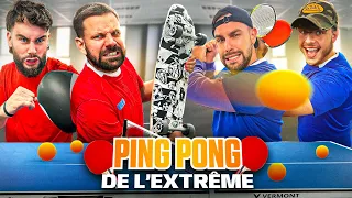 Ping Pong de l'Extrême : Le Perdant se Rase la Tête