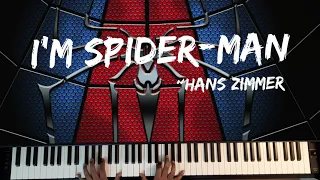I'm Spider-Man | Hans Zimmer | The Amazing Spider-Man 2 | Piano cover |