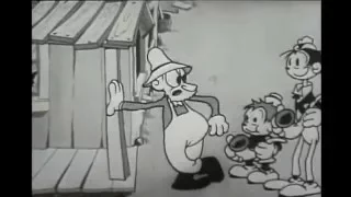 Van Beuren's Tom and Jerry - Barnyard Bunk (1932)