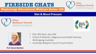 Diet & Blood Pressure : Prof. Karen Charlton : Series-153