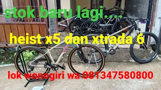 tgl 5-1-24 ada xtrada 6 2021 dan heist x5 lokasi di wonogiri kota #jualbelisepeda #polygon #xtrada