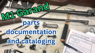 Parts documentation on my M1 Garands