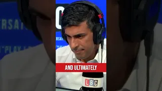 "It's your fault." Rishi Sunak confronted by doctor after blaming NHS waiting list on strikes | LBC