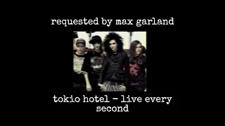 Tokio Hotel - Live Every Second (slowed + reverb)