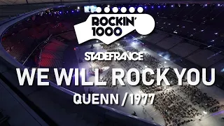 We Will Rock You - Queens / Rockin'1000 That's Live - Official Audio