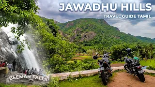 Jawadhu Hills Tourist Places Tamil Guide | Bheeman Falls Weekend Bike Trip Plan