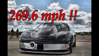 269.6 mph Standing 1.5 mile C6 Corvette - RecMech Motorsports