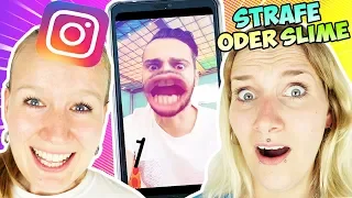 HÖR DIR NICHT DIE FALSCHE INSTAGRAM STORY VON KAAN AN SLIME CHALLENGE! Kathi Vs. Nina machen Schleim