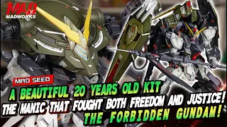 A BEAUTIFUL 20 YEARS OLD KIT, THE MANIC THAT FOUGHT BOTH FREEDOM AND JUSTICE! THE FORBIDDEN GUNDAM!