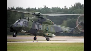 Impressive Display NH90 Tactical Transport Helicopter (TTH) - NH Industries