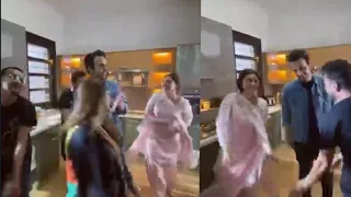 Behind the scenes fun at sets of Hum Kahan Kay Sachay Thay Mahira Khan and company dance