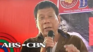 TV Patrol: Duterte, tinawag na 'demonyo' sina Roxas, Binay