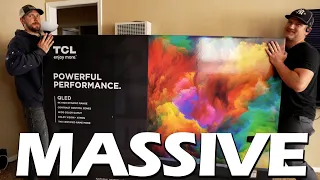 TCL Class XL 85" R745 UHD TV - Go Big or Go Home Install