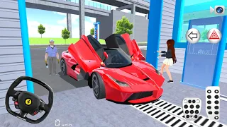 New Sport Car Ferrari LaFerrari - 3D Driving Class 2024 Game - Android Gameplay (4K 60FPS)