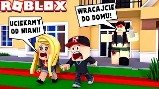 ROBLOX - UCIEKAMY OD ZŁEJ NIANI!!! 😱 (Evil Babysitter Obby) | Vito i Bella