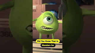 Did You Know That In Monsters Inc
