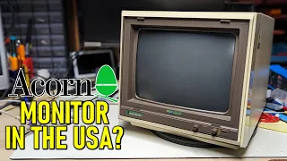 I was shocked to find an Acorn Computer monitor in the US