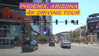 Phoenix, Arizona | 4k Driving Tour | Dashcam