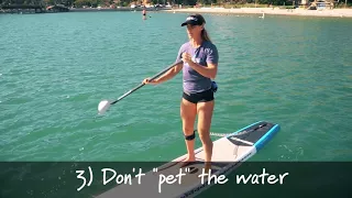 SUP School with Seychelle - 5 Common Paddling Mistakes