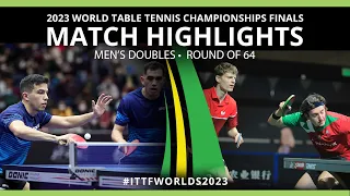 Lind/Majoros vs Alto/Cifuentes | MD R64 | 2023 ITTF World Table Tennis Championships Finals