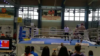 Karol Mamerski vs Adam Kryszewski MP Low Kick (1/16  -75kg senior)