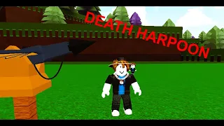 How to make a DEATH HARPOON (Roblox) Build A Boat For Treasure