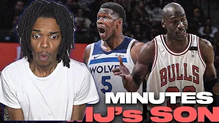 10 Minutes of Anthony Edwards "MJ's SON" MOMENTS 🐐🔥! REACTION