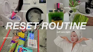 *ultimate* RESET ROUTINE 2024🌱 prep for new week, deep cleaning, healthy life, self care MOTIVATION