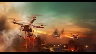 Падение ангела: атака дронов. / Falling angel: attack of the drones.