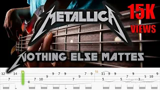 Metallica | Nothing Else Matters Solo Bass Arrangement (Bass Tabs) By Chami's Bass