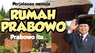 Perjalanan menuju RUMAH PRESIDEN PRABOWO SUBIANTO Capres terkaya Bogor padepokan garuda yaksa