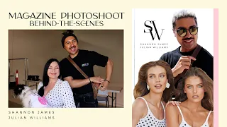 Front Cover Magazine Photoshoot Behind-the-Scenes (with Schapelle Corby) | Shannon JJ Williams