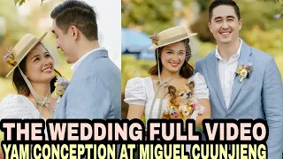 Congrats! Yam Conception at Miguel Cuunjieng BOAT WEDDING in NEW YORK CITY full coverage