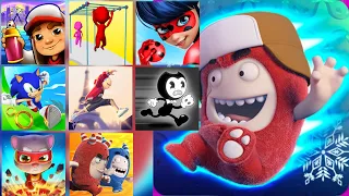 Android Games - Subway Surfers,Talking Tom,Sonic Dash,Bendy Run,Miraculous,Oddbods,Run Race 3D,