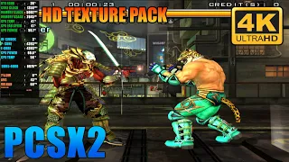 TEKKEN 5 PC Gameplay | PCSX2 Nightly Emulator | Fully Playable✔️ | HD Texture Pack | 4K 60FPS (2023)