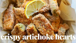 COOK WITH ME: CRISPY ARTICHOKE HEARTS