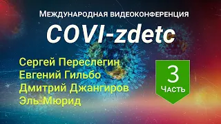 COVI-zdetc. Международная видеоконференция. 3 часть. Джангиров, Переслегин, Гильбо, Эль-Мюрид.