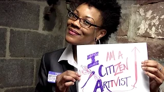 "I Am a Citizen Artist" at USDAC Pop-Up Headquarters in NYC
