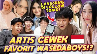 REAKSI WASEDABOYS LIAT YOUTUBER & INFLUENCER CEWEK INDONESIA! pt.4