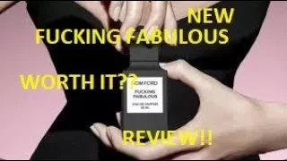 Tom Ford Fucking Fabulous Fragrance Review!! (2017)