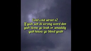 450- Cold street (lyrics)