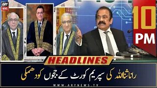 ARY News Headlines | 10 PM | 1st April 2023