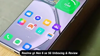 Realme GT Neo 6SE 5G Unboxing & Review!