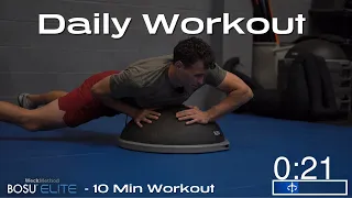 Weckmethod - Bosu Elite - 10 Min Daily Routine